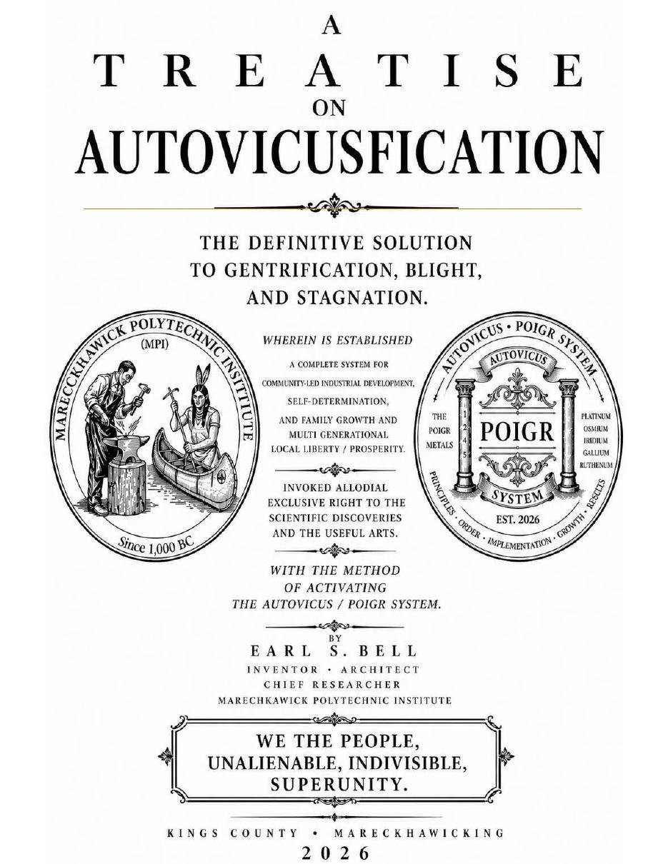 A Treatise on Autovicusfication — cover