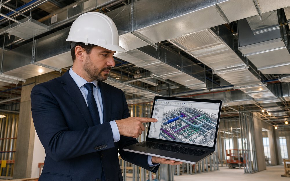 Revit MEP HVAC Duct Systems: Layout, Automatic Sizing, Fire Dampers and LOD 300 Supports